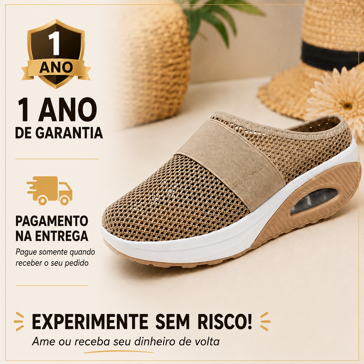 Tamancos de Caminhada para Mulher