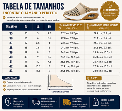 Tamancos de Caminhada para Mulher
