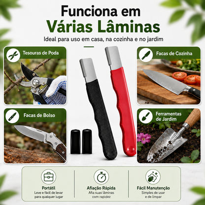 Afiador de Facas de Cozinha Profissional — Pack de 2