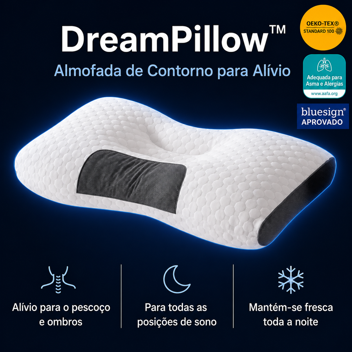 DreamPillow™ - Almofada Ergonómica