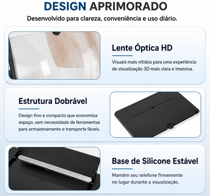 MaxView Pro™ - Ampliador de Ecrã para Telemóvel