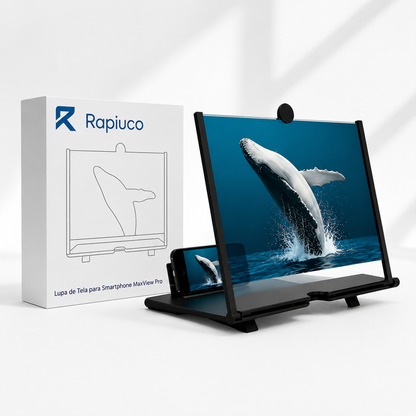 MaxView Pro™ - Ampliador de Ecrã para Telemóvel