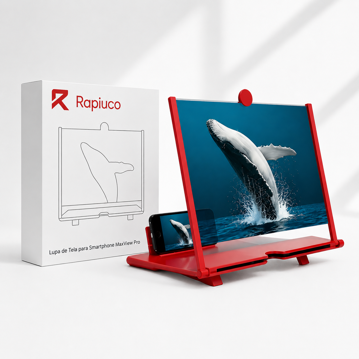 MaxView Pro™ - Ampliador de Ecrã para Telemóvel